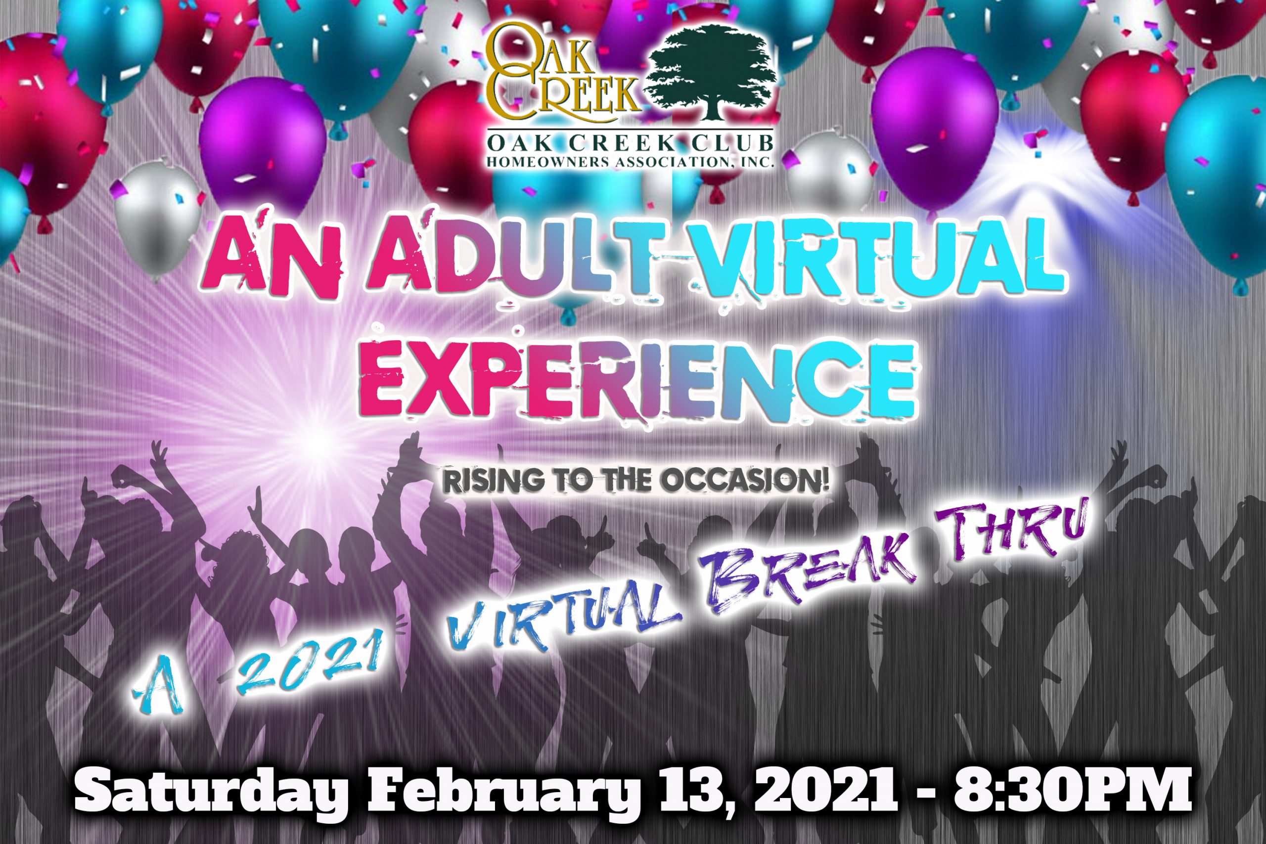 Adult Virtual Experience: Save The Date